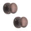 Victorian Door Knob Aged Bronze