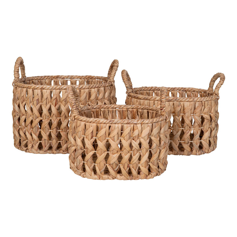 Water Hyacinth Decorative Basket