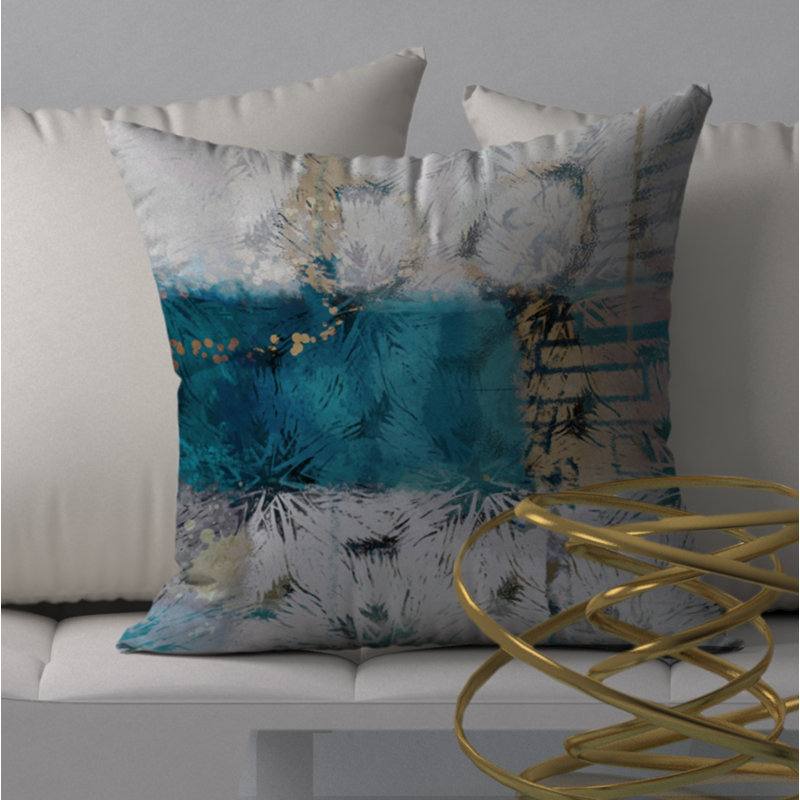 Housse de coussin à sensation carrée sensationnelle, 24 po x 24 po