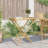 Vidaxl Folding Tray Table 27.8"X16.7"X31.5" Bamboo
