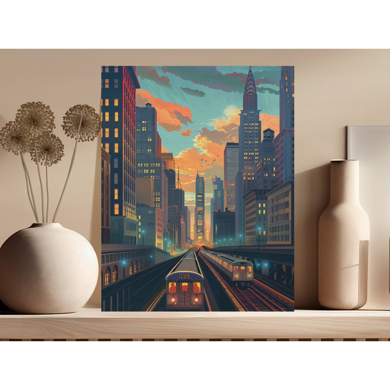 Wrapped Canvas Print Set, 121.92 cm H x 91.44 cm W