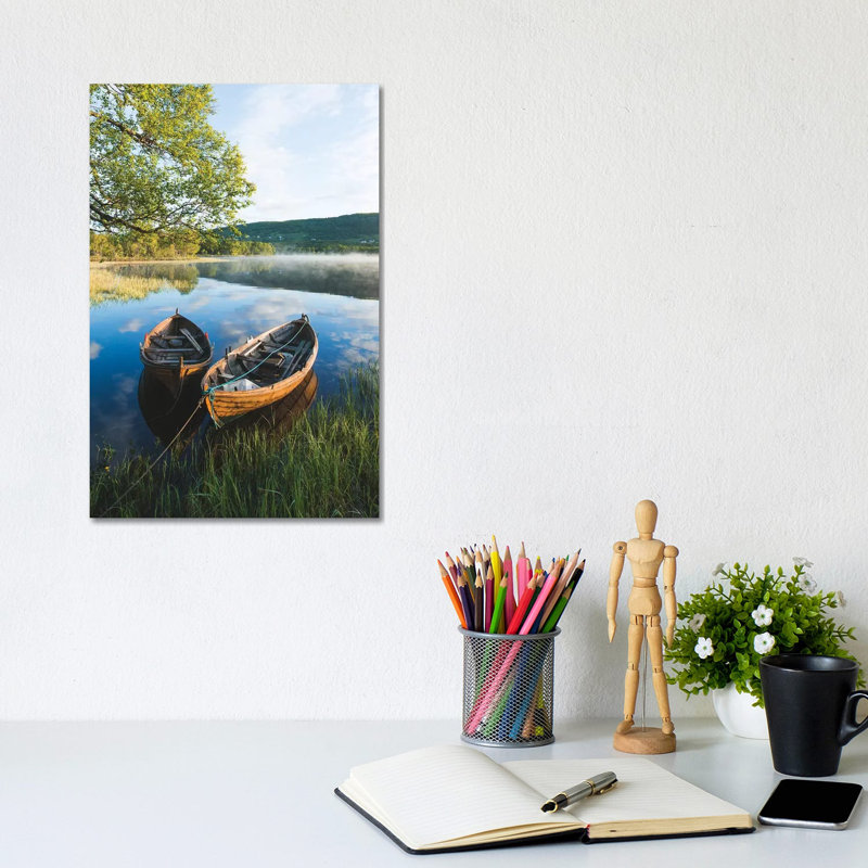 Silent Summer Nights by Steffen Fossbakk - Wrapped Canvas Print, 20.32 cm H x 30.48 cm W
