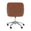 Chaise de travail en simili cuir Corienne