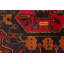 Tapis rouge Teimani 3 pi 6 po x 6 pi 9 po