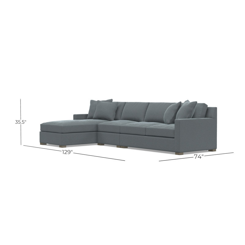 Kelsey Sectional, Gunmetal 1592-110