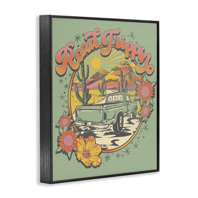 Giclée sur camion rétro Road Trippin, design par Jedco Brands, Inc.