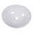 16'' x 13'' White Ceramic Vessel Bathroom Sink, Modern Above-Counter Vanity Basin for Contemporary Bathrooms