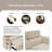Gueda Upholstered L-Shaped Sectional Right Hand Facing-478609114