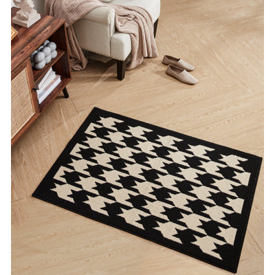 Tapis géométrique ondulé Taupegrid