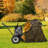 Tow Behind Lawn Sweeper,Pull Behind Lawn Sweeper,with 26 Cu. Ft. Large Capacity Leaf Collector,Adjustable Sweeping Height for Yard, Lawn, Farm and Picking Up Debris & Grass-123060685