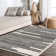 Tapis crème / noir Augie