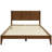 Knighten Solid Wood Full Bed Frame Light Walnut-324616893-324616888