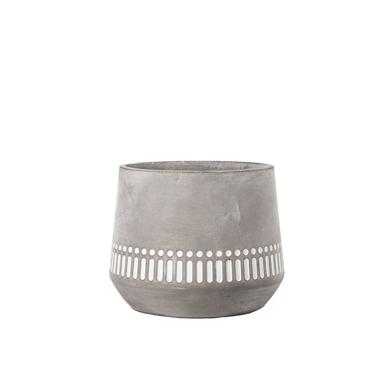 Urban Trends Collection Pot Planter, Gray