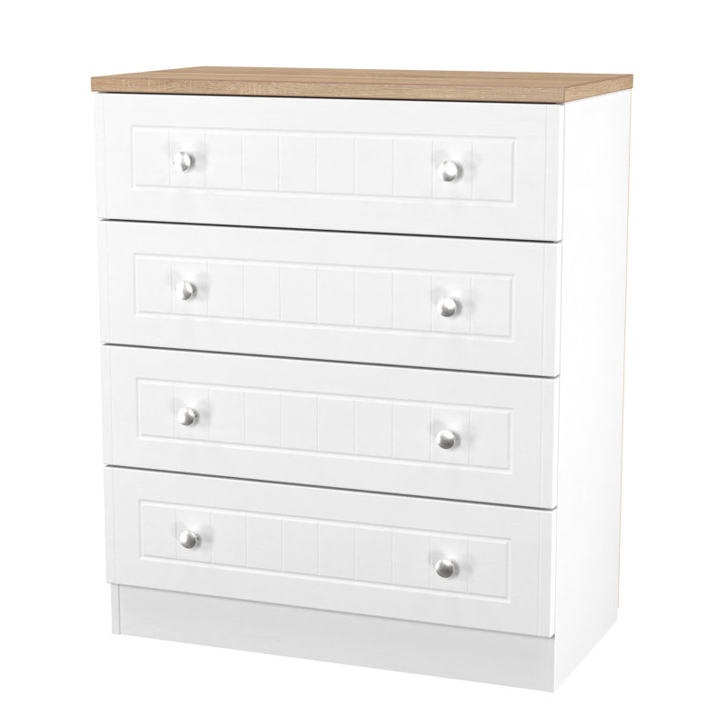 Abriona 74 cm W Chest of 4 Drawers