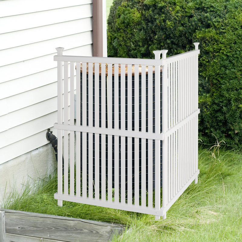 Privacy Fence Panels Screen, White