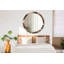 Huldar Glass Flat Wall Mirror