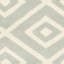 Tapis gris / ivoire en laine touffeté à la main à motif géométrique Ellicott-29185229