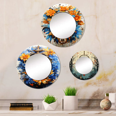 Miroir mural élisidé