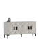 Console Catena Elegant Plusieurs tablettes et hauteur réglable | Parfait pour le salon et le vestibule-108055487