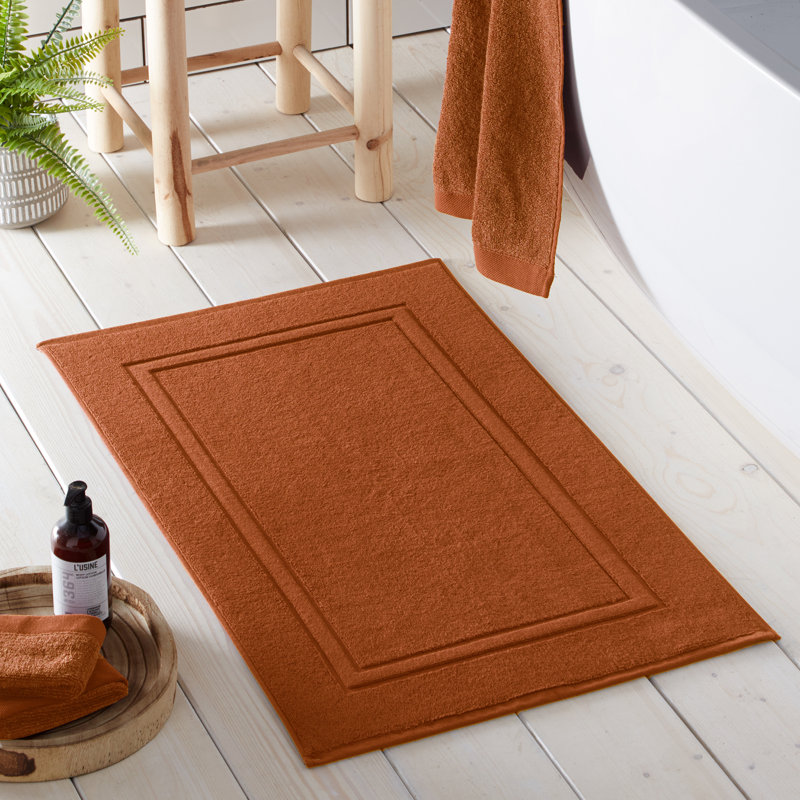 Abode Eco Non-Slip Bath Mat, Terracotta