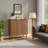 Sideboard And Buffets Cabinet, Fluted Sideboard Cabinet, Kitchen Buffet Table, Dining Storage Credenza, 31.5 X 15.8 X 34.7 In