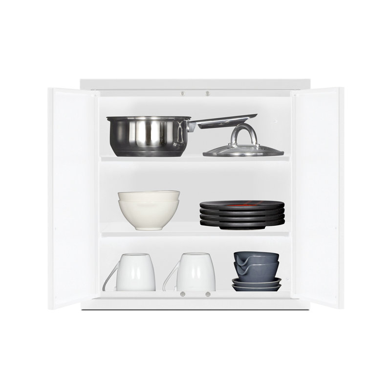Armoire murale, Blanc, H 12 po x l 18 po x P 12 po