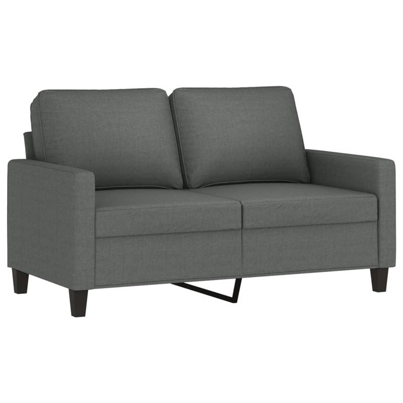 Polkton Upholstered Sofa, Dark Gray 100% Polyester, 31.5" H x 62.6" W x 30.3" D