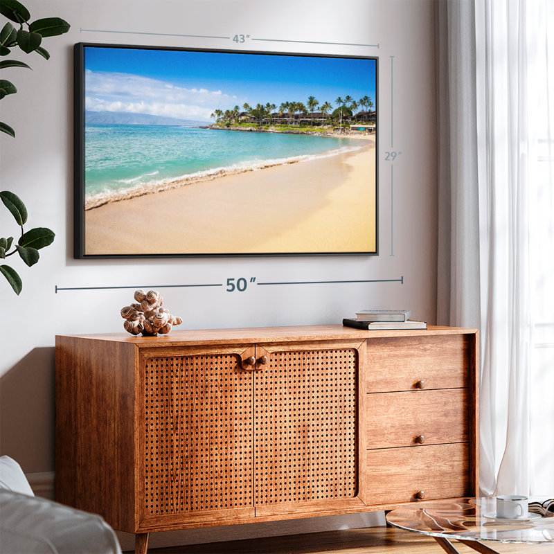 Impression sur toile Napili Bay Paradise, H 29 po x l 43 po