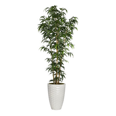 Bambou artificiel 82,9 po en pot