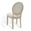 Chaise parsons capitonnée en tissu-463412697