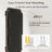 Genan Accent Scalloped Rectangle Wall Mirror Bathroom Decorative Mirror-1685138559-1685138550
