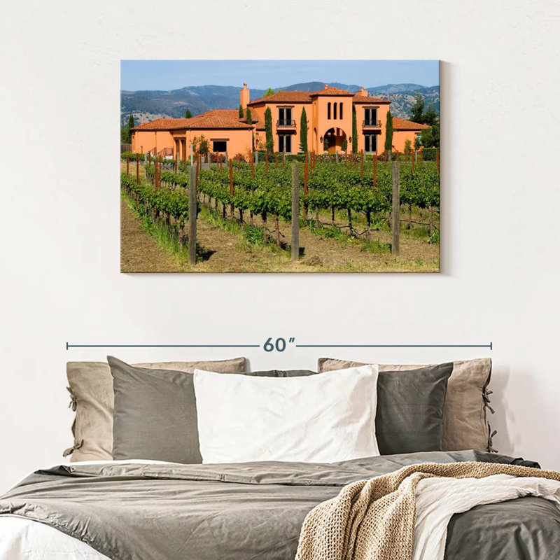 Alvord Winery At Sunset, H 30 po x l 45 po