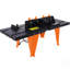 Outil de travail électrique en bois pour table à toupie électrique, noir, orange
