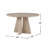 Freemont Wood Round Pedestal Dining Table