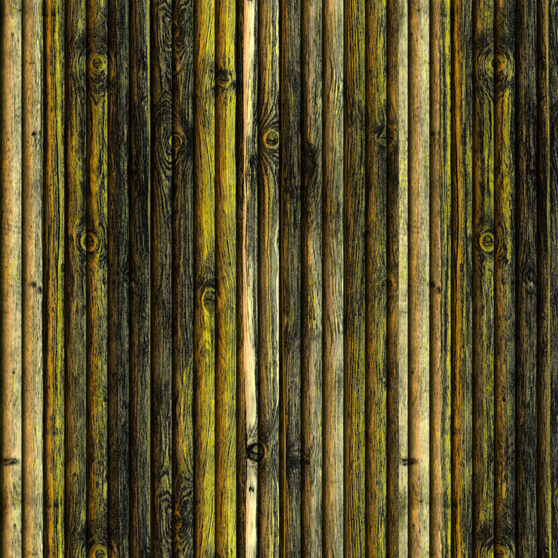 Panneau mural en vinyle 28 po x 28 po Falkirk Jura II, Jaune
