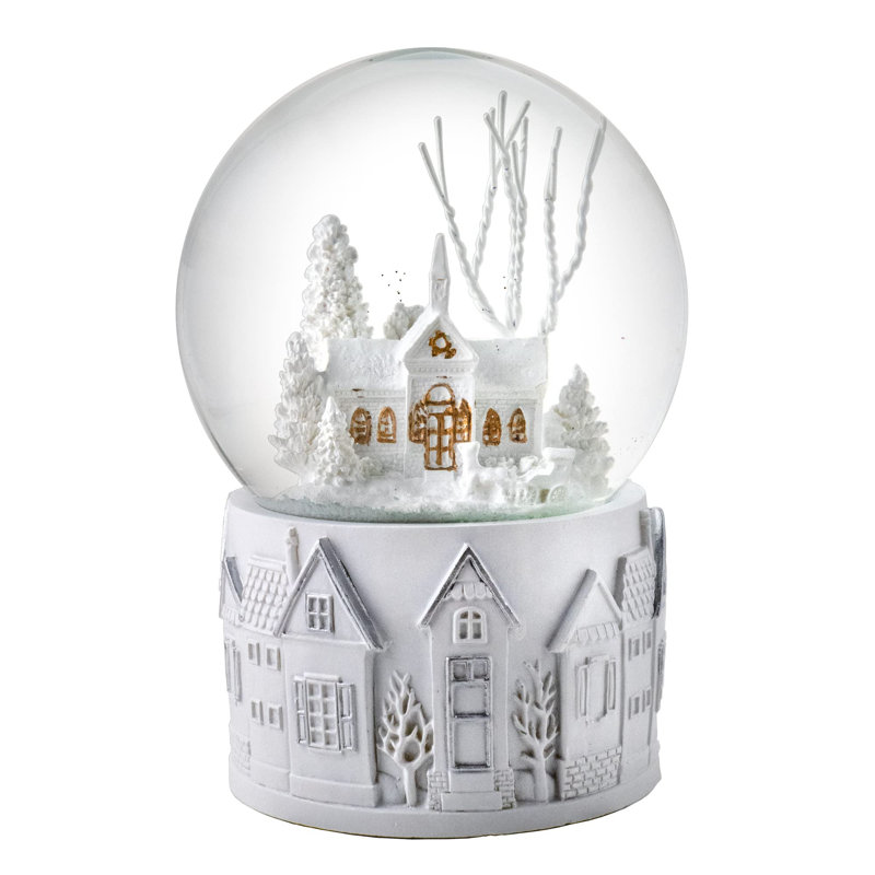 Boule à neige blanche 100MM
