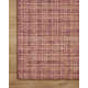 Polly Checkered Berry/Natural Area Rug