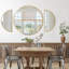 Ensemble de miroirs muraux 4 pièces-102465087