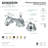Kingston Brass Restoration Two-Handle 3-Hole Deck Mount Widespread Bathroom Faucet with Brass Pop-Up Drain-32542670