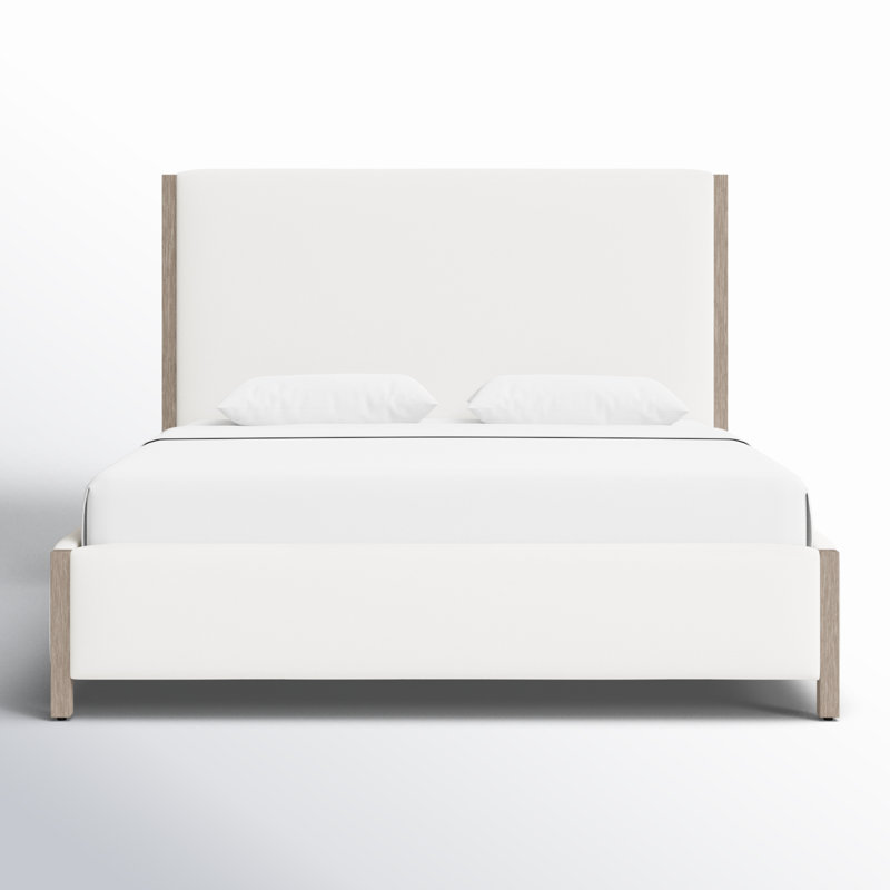 Upholstered Platform Bed, King