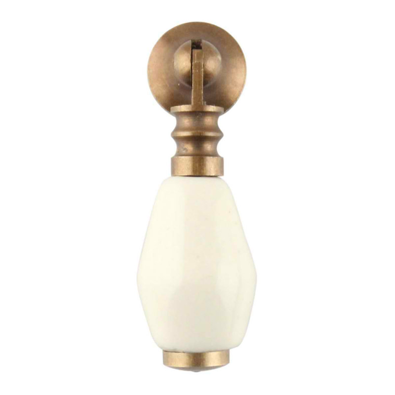 2 1/2" Novelty Knob, Cream