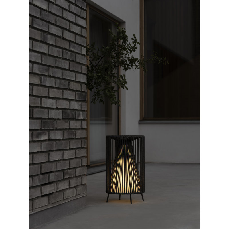 Lampe sur pied d'extérieur à DEL mobile rechargeable 21,8 po ROPE