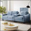 Canapé modulaire polyvalent pour diverses pièces avec une conception peu encombrante et un assemblage personnalisable-1612444167