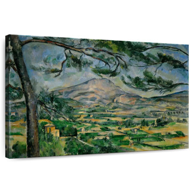 Alvord Montagne Sainte Victoire With Large Pine Tree
