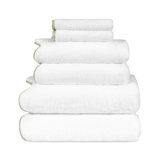 Antalya 6 Piece Turkish Cotton Towel Set