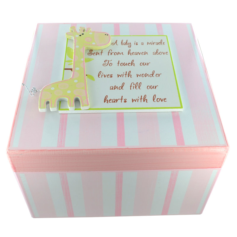 Winbush Handmade Wooden Memory Box