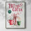«Hot Cocoa», reproduction encadrée - bois massif-2117288691