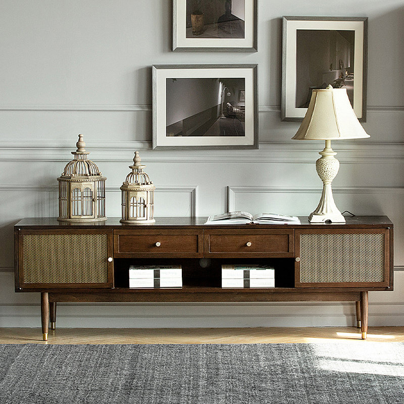 Armoire de rangement moderne et simple avec meuble télé