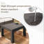 Table basse en plastique Machiel