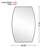 Maben Metal Flat Mirror-288503404